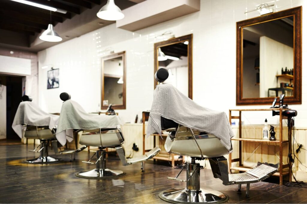 Top G Barber, barber chairs